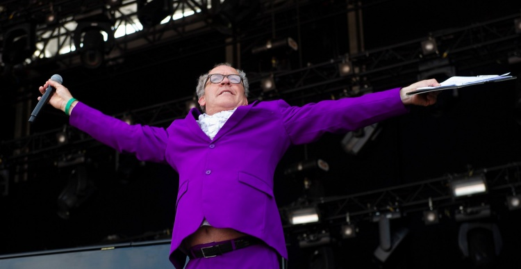 Bert Visscher viert 65e verjaardag in de Cultuurkoepel in Heiloo