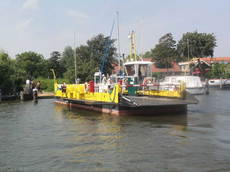De Woude op 26 oktober alleen bereikbaar met voetgangerspont